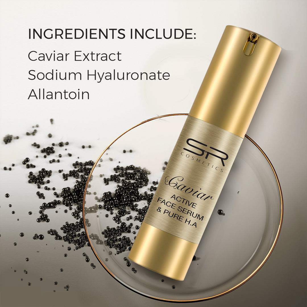 Active Face Serum & H.A. – SR COSMETICS